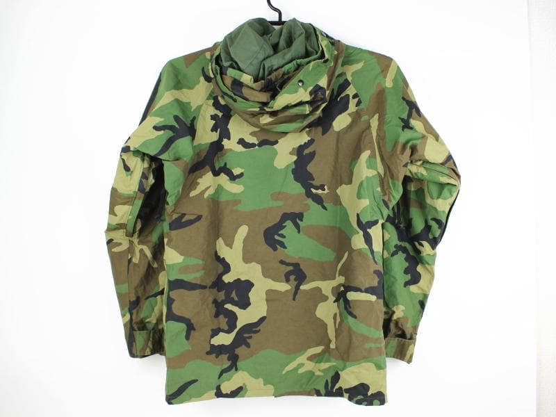 S/R【ECWCS ゴアテックス パーカー ウッドランド】スモールレギュラー