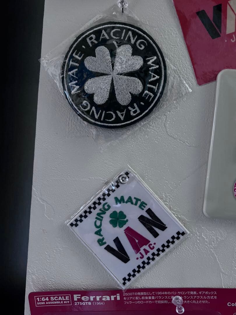 VANレーシングメイト刺繍ワッペン2枚セット大変希少です、、