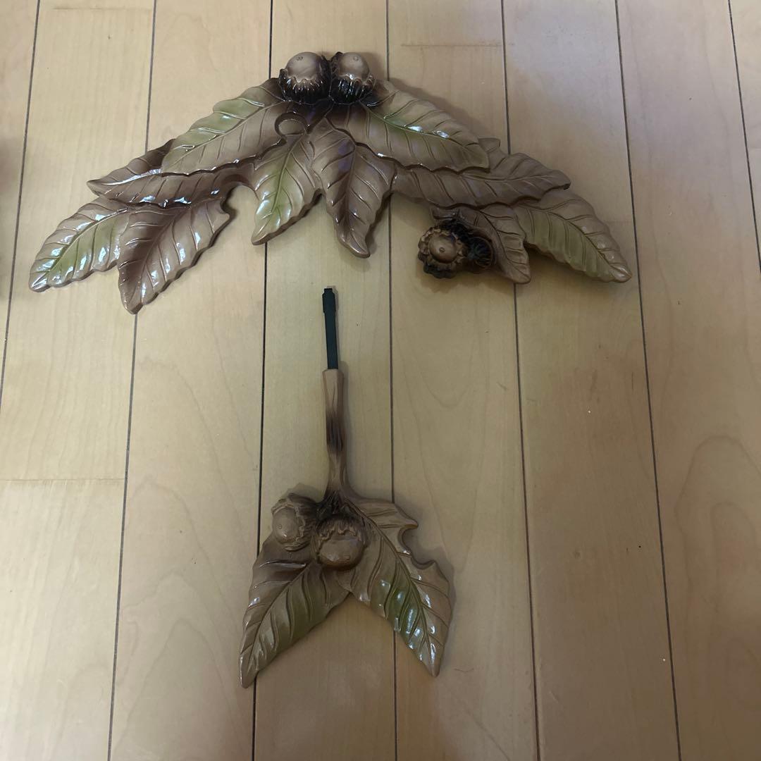 【訳あり】トトロの木製掛け時計