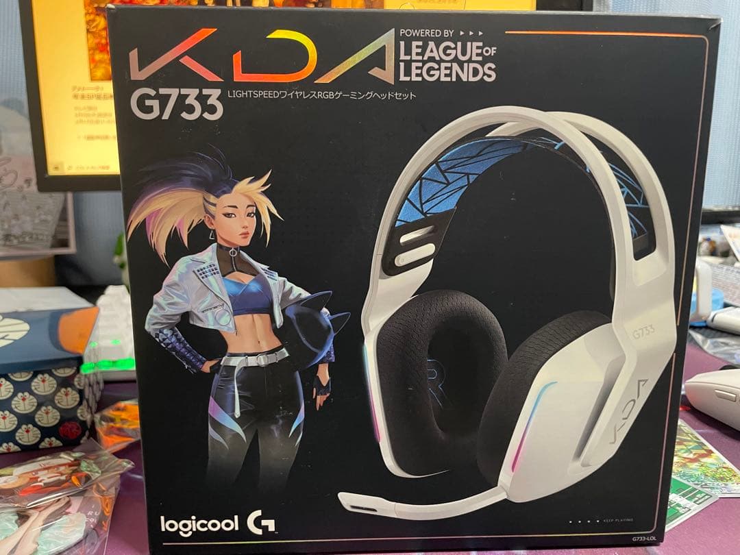 G733 K/DA Logicool ワイヤレスゲーミンクヘッドセット