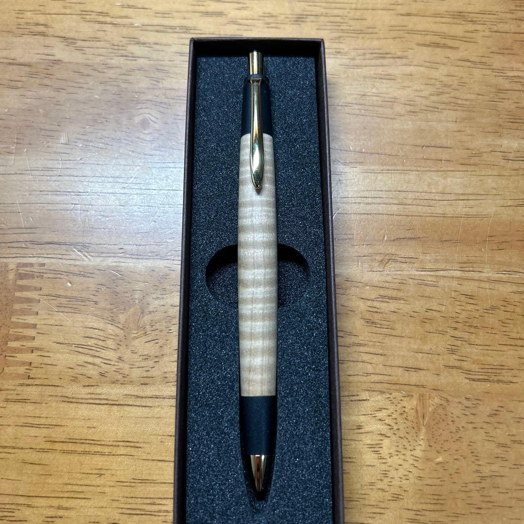 ボナンペンシャープペンシル栃縮杢