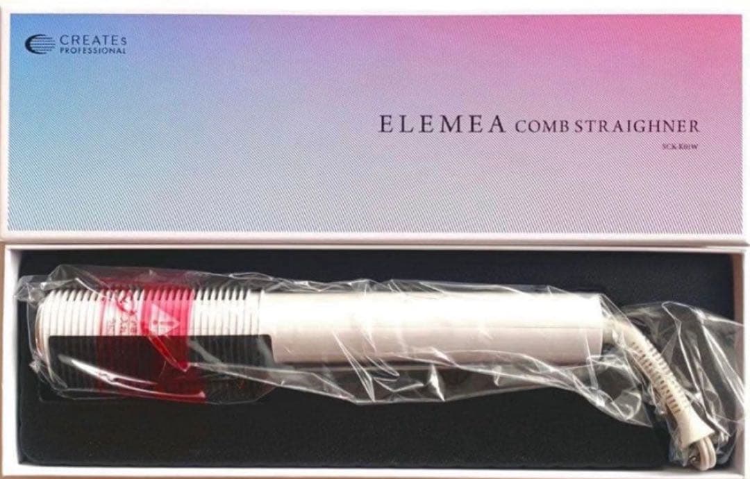 ヘアアイロン CREATE's ELEMEA COMB STRAIGHTENER