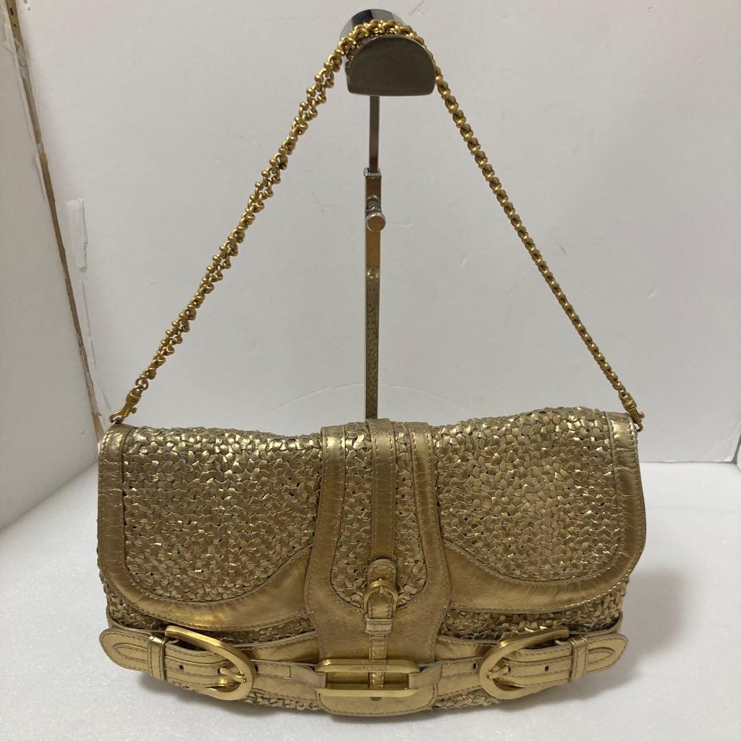 ジミーチュウ ワンショルダーバッグ チュリータ 肩掛け チェーン