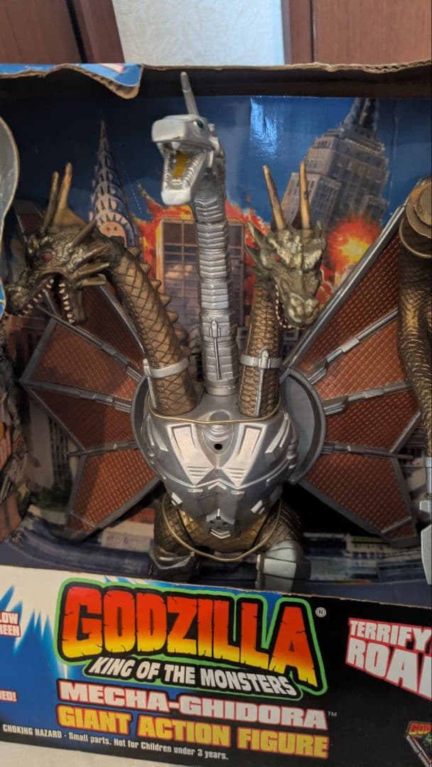 #*）様 平成レトロゴジラ メカゴジラ 大型アクションフィギュア 未使用品