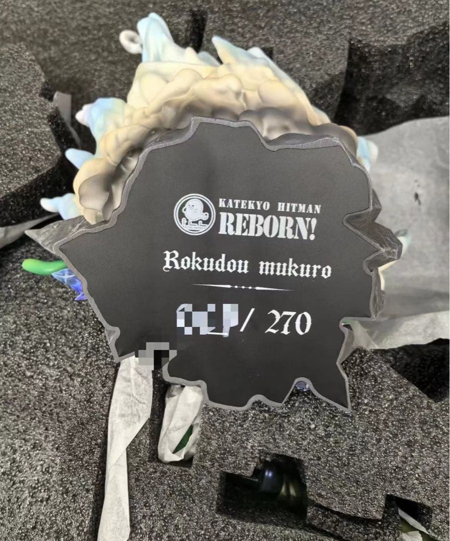 家庭教師ヒットマンREBORN! 六道骸 ガレージキット ガレキ スタチュー①