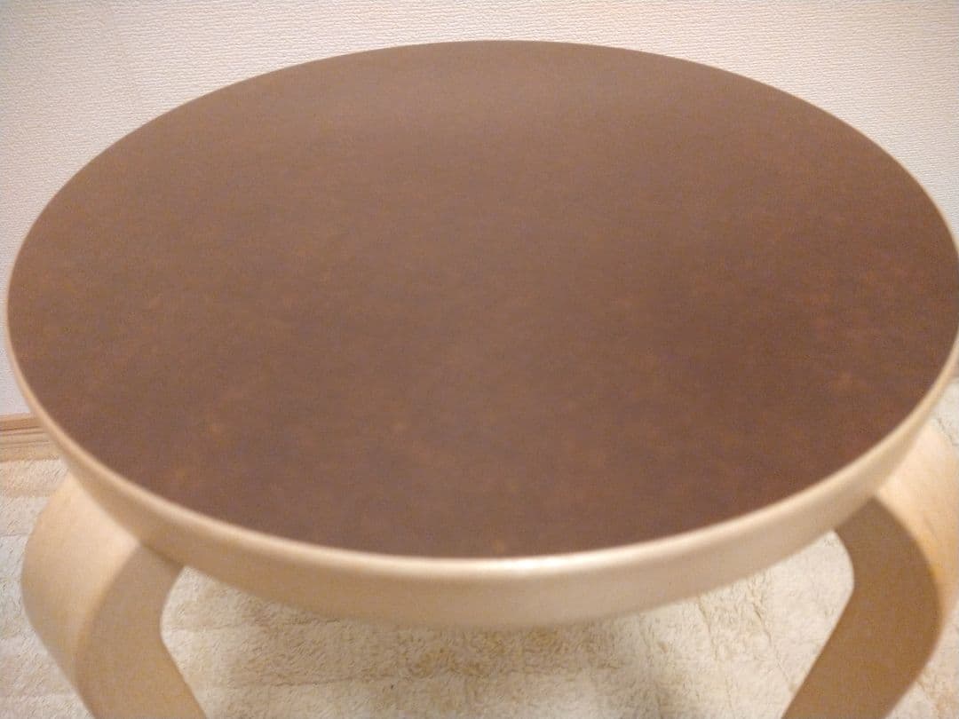 無印良品 artek E60 スツール 4本脚 ブラウン
