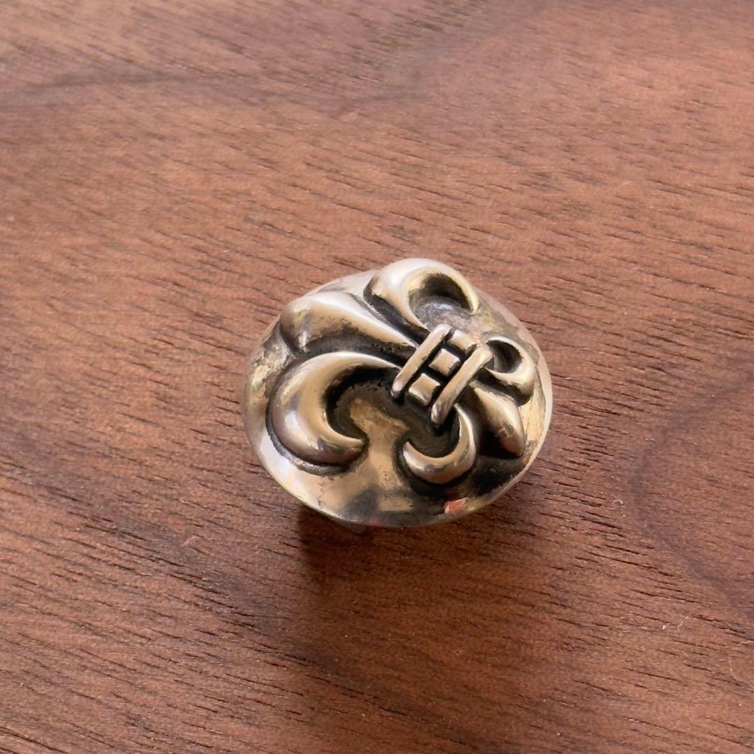 ミ*ル様 クロムハーツ BSフレア ヘアーバンド シルバー925 ヘアゴム