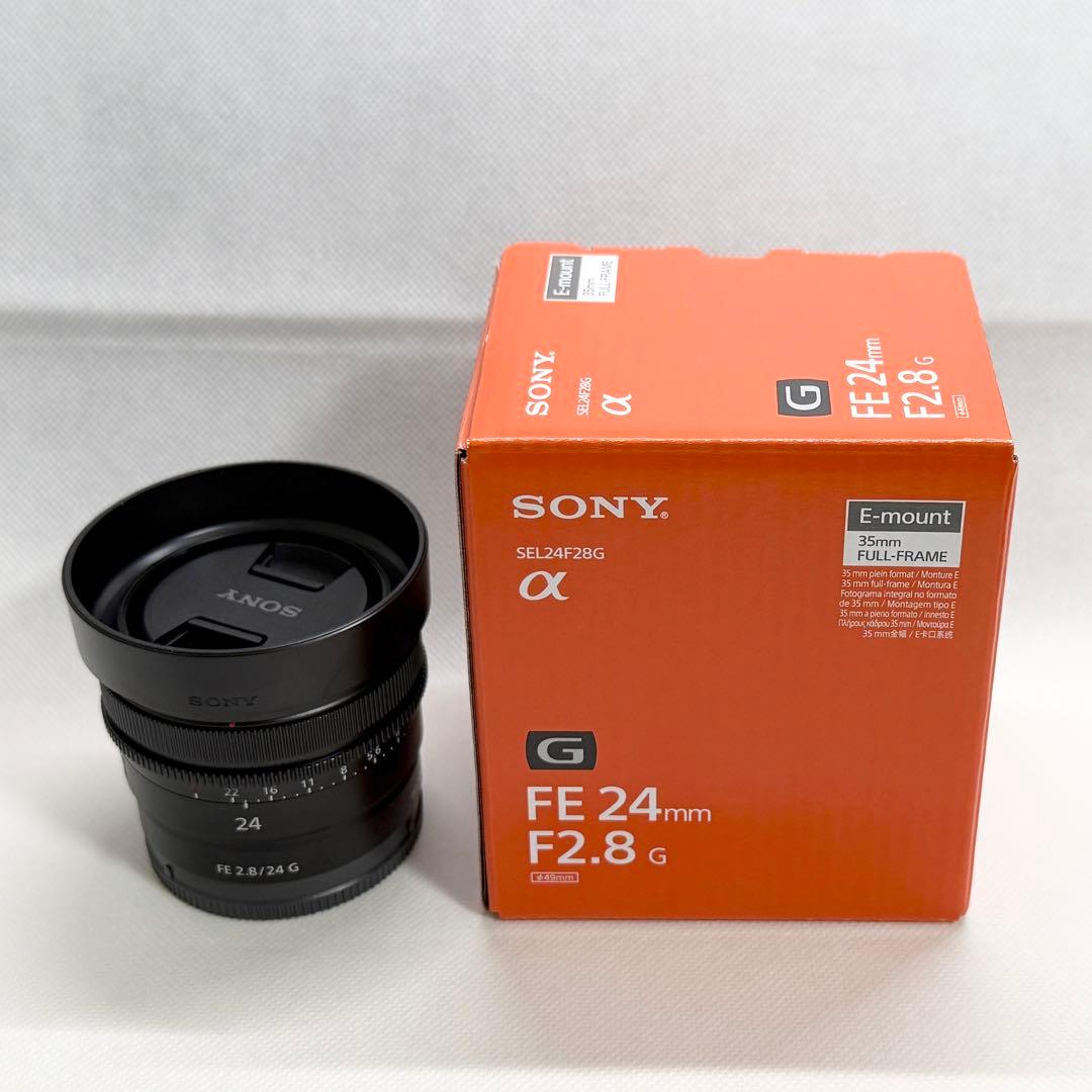 未使用 SONY FE 24mm F2.8 G 単焦点レンズ SEL24F28G