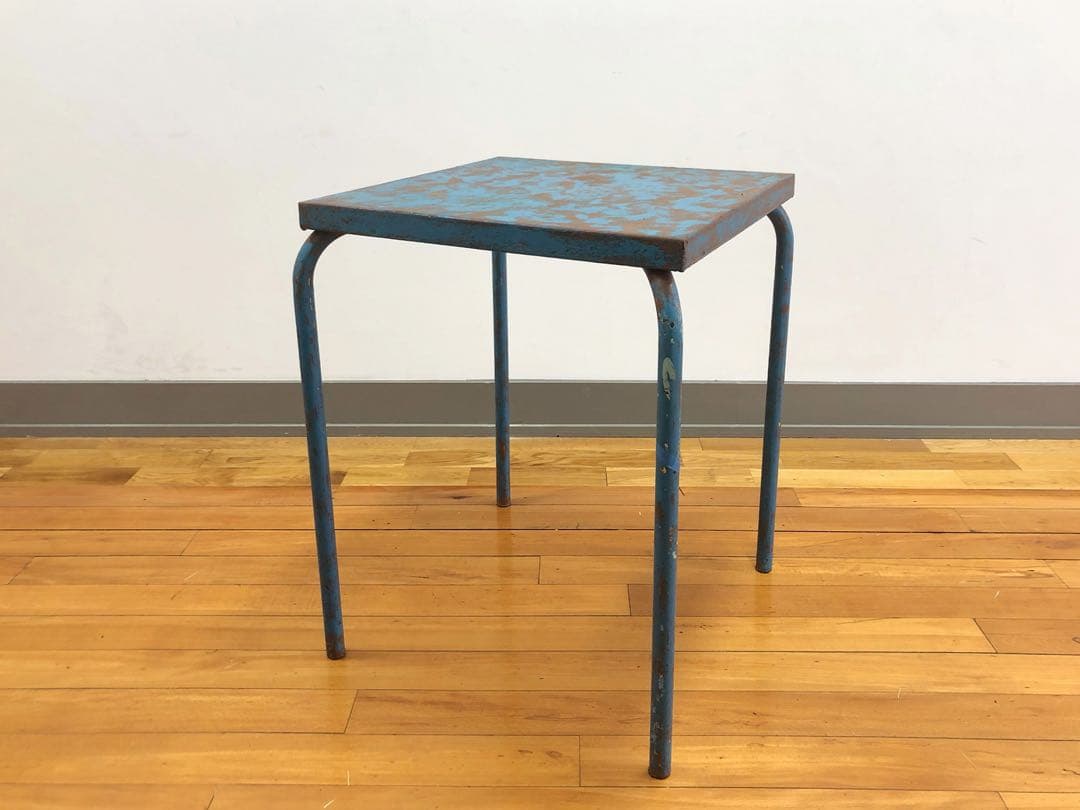 工業系　アイアンのテーブル　アンティーク　ブロカント