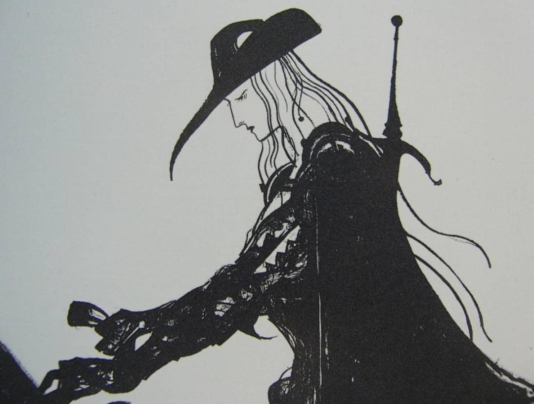 天野　喜孝、月影の騎士、厳選、希少画集画、美麗！人気作品、新品高級額 額装付