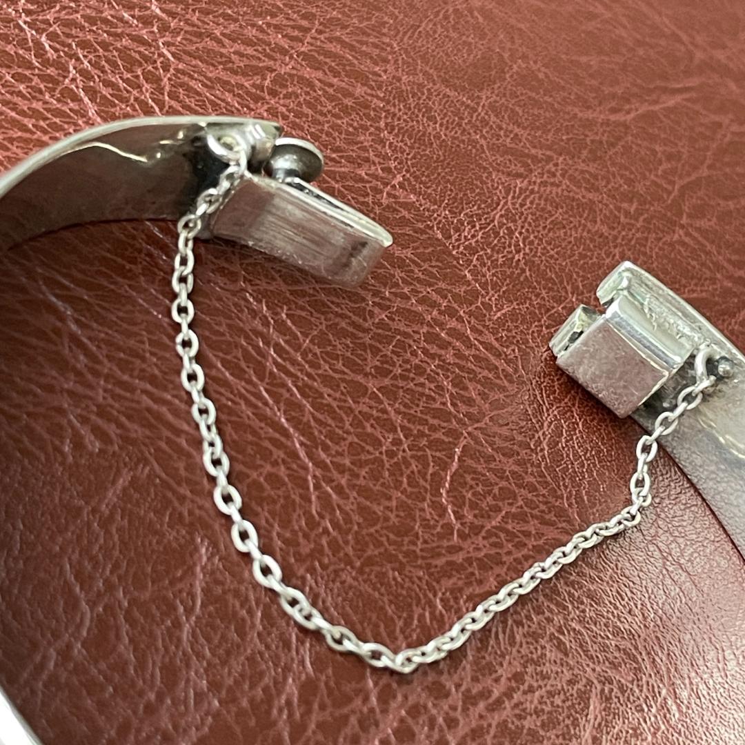 ヴィンテージ バングル メキシコ製 シルバー925 ブレスレット メンズ 希少
