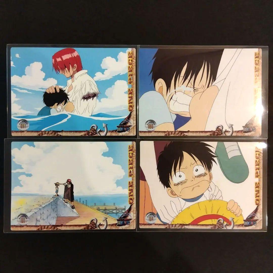 ONEPIECE アマダ ステッカーコレクション ルフィ 幼少 シャンクス 希少