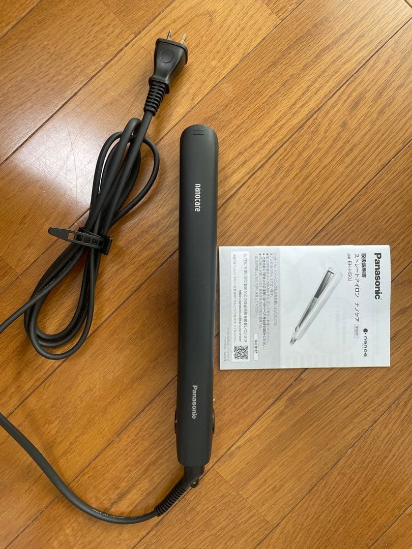 【コード純正新品】nanoe ストレートヘアアイロン EH-HS0J