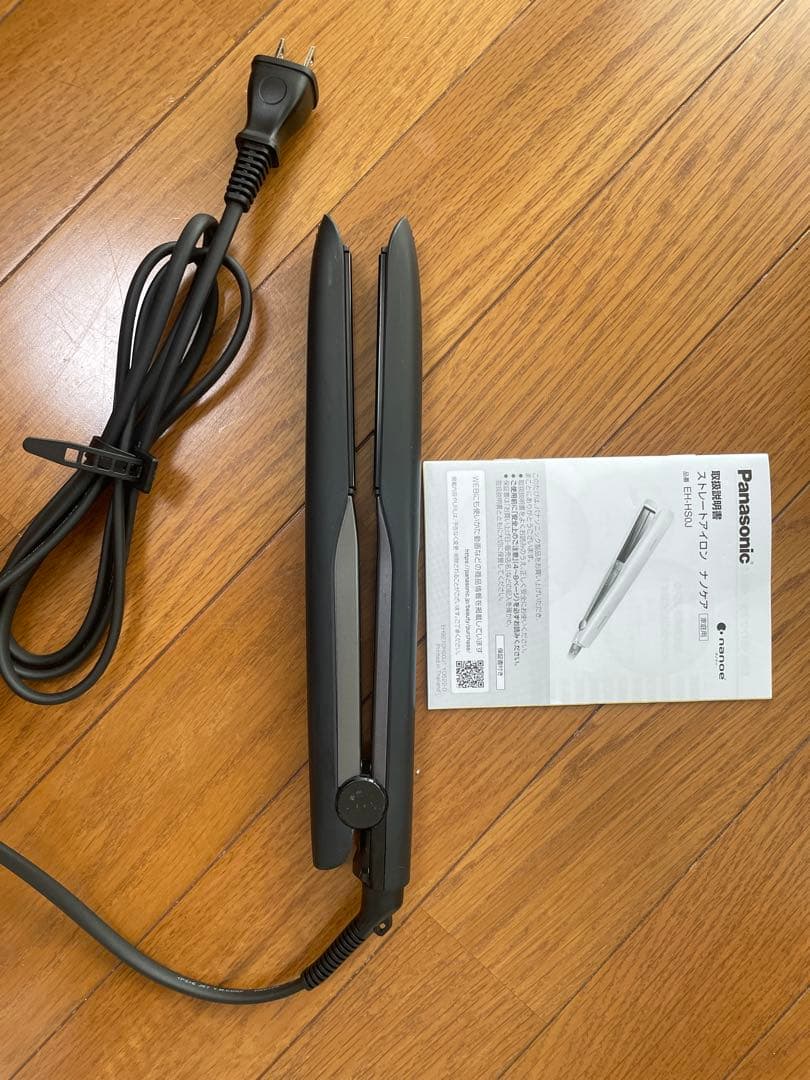 【コード純正新品】nanoe ストレートヘアアイロン EH-HS0J