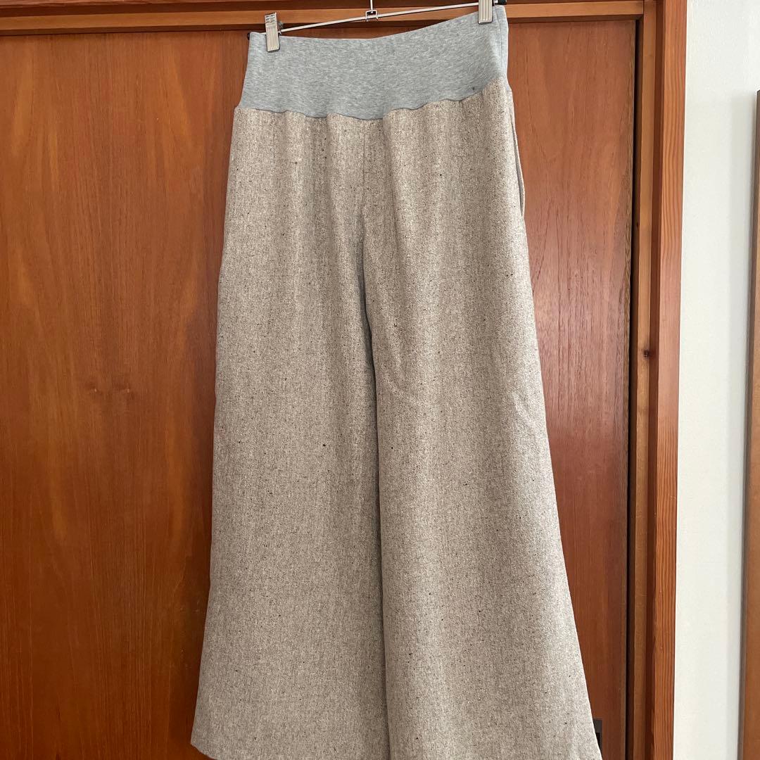 BEARDSLEY ネップツイードパンツ　グレー