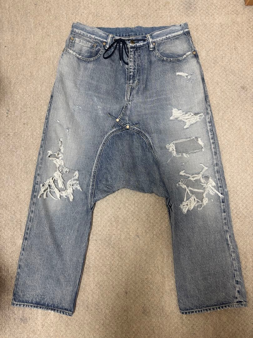 FUMITO GANRYU/フミト ガンリュウ サルエルパンツ