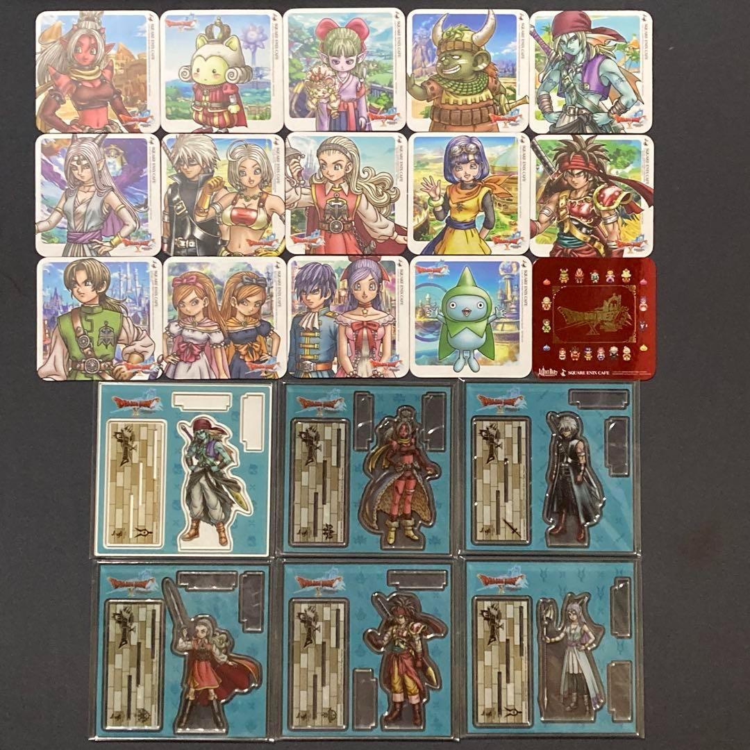 ドラゴンクエストⅩ アクリルスタンド　コースター　ドラクエ10 オンライン