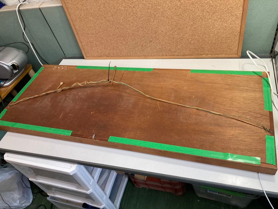 越中守正俊 刀 模造刀 鍔 レプリカ 額 刀剣額 額装 アンティーク インテリア