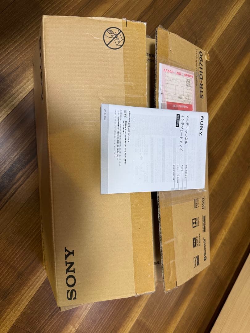 SONY マルチチャンネルインテグレートアンプSTR-DH790