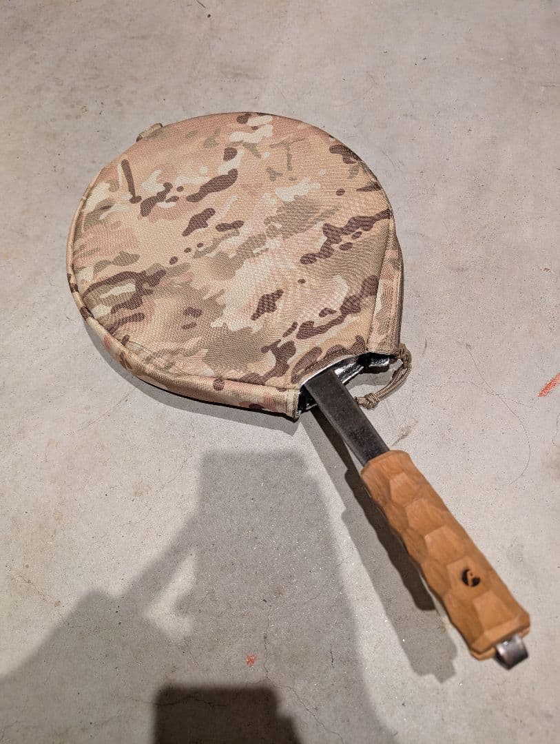 鉄製フライパンタークアシモグリップバリスティック3点セットキャンプアウトドア