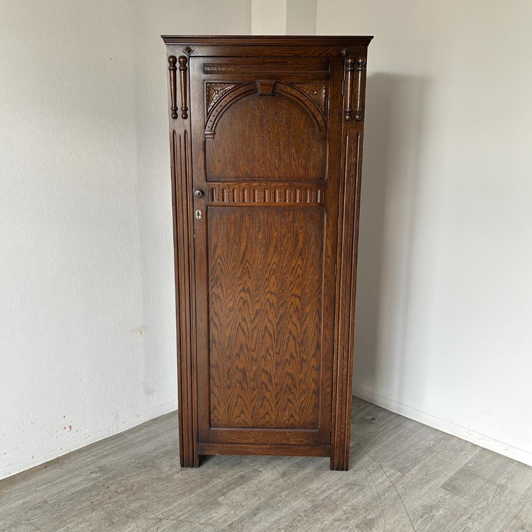 イギリス アンティーク家具 ホールローブ ワードローブ 1930年頃 757A