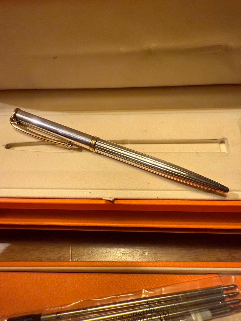 hermes Allegro アレグロ シルバー シャープペンシル ボールペン