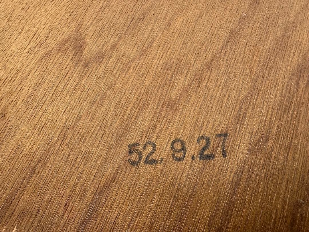 【ダイニングテーブル】飛騨産業　キツツキ　昭和レトロ　ジャパンヴィンテージ◎