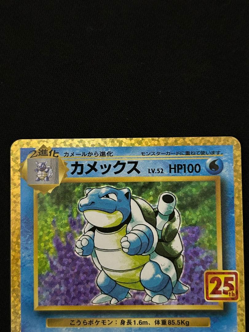 【大特価】カメックス プロモカードパック 25th ANNIVERSARY