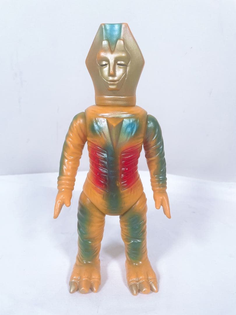 ブルマァク製 黄金怪人ゴールドサターン ソフビ ミラーマン