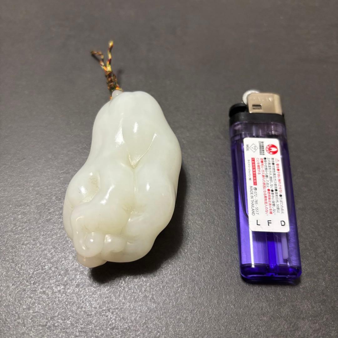 和田玉 仏手彫刻