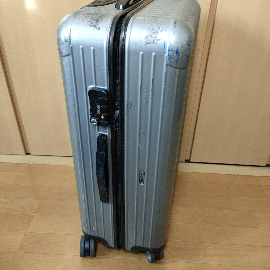 リモワ　サルサ　82L 　シルバー　4輪 グレー　スーツケース　TSA 大容量