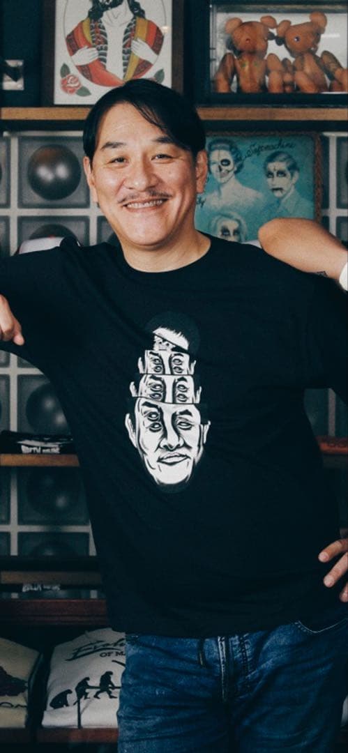 電気グルーヴ x SOFTMACHINE ピエール瀧 Tシャツ XXL