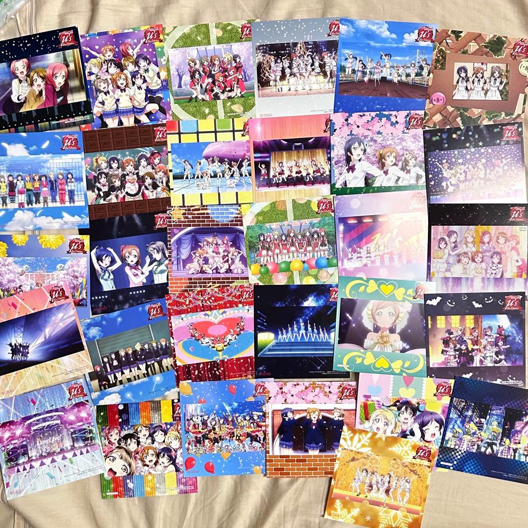 ラブライブ！　μ’s 特典　色紙　イラストシート　まとめ売りセット