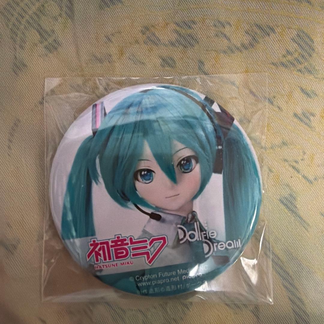 初音ミク ボークス 缶バッジ Dollfie Dream