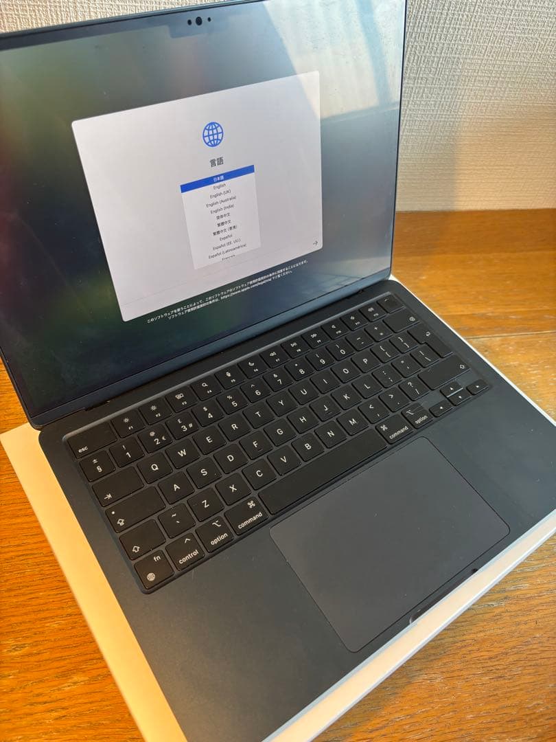 Apple MacBook Air M2 13インチ スペースグレー 本体