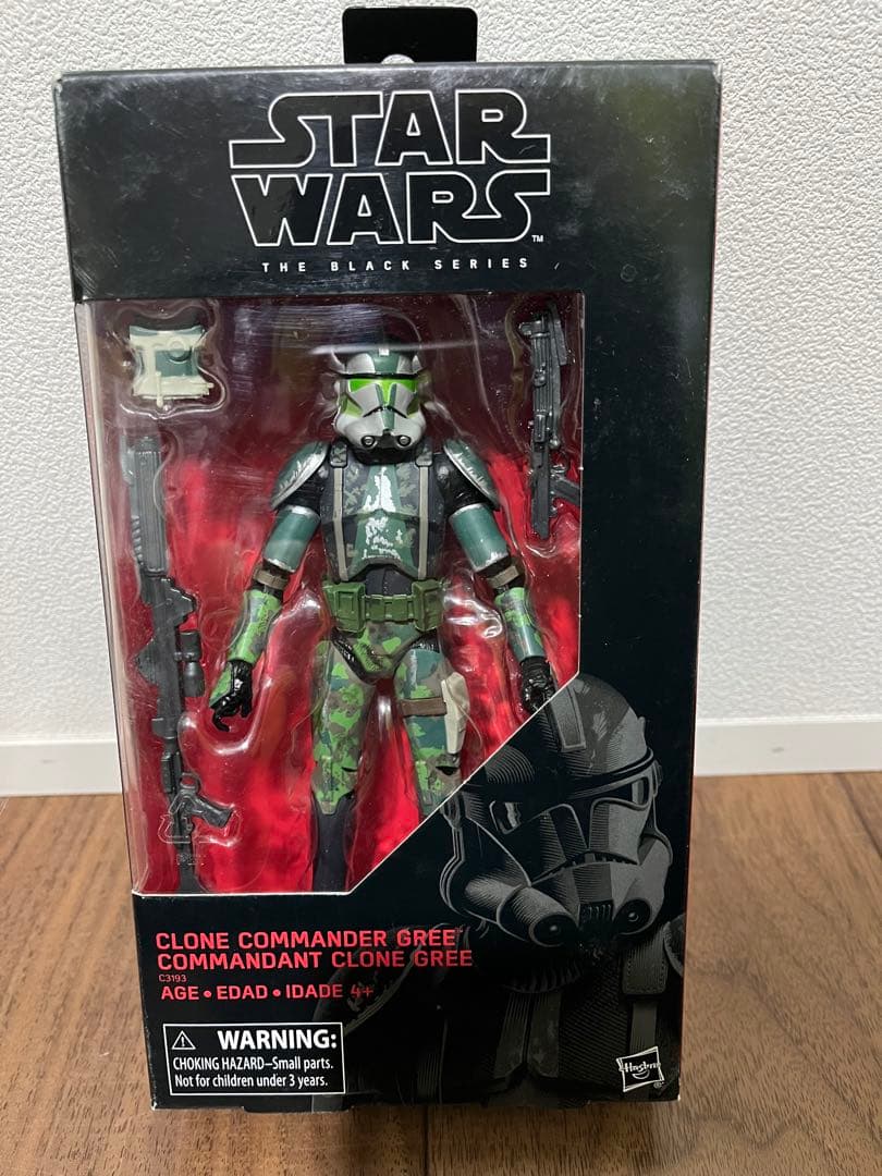 未開封　スターウォーズ　ブラックシリーズ　クローン　コマンダー　グリー