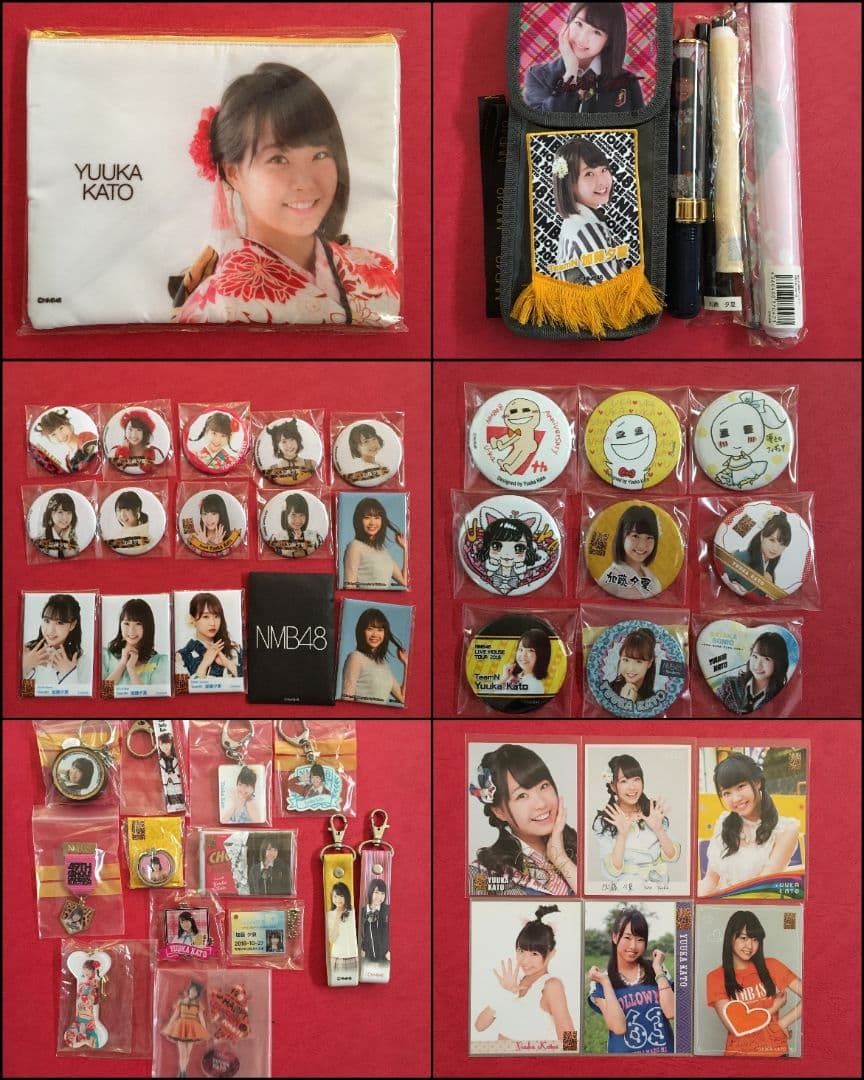 加藤夕夏 グッズ まとめ売り 浴衣 水着 制服 衣装