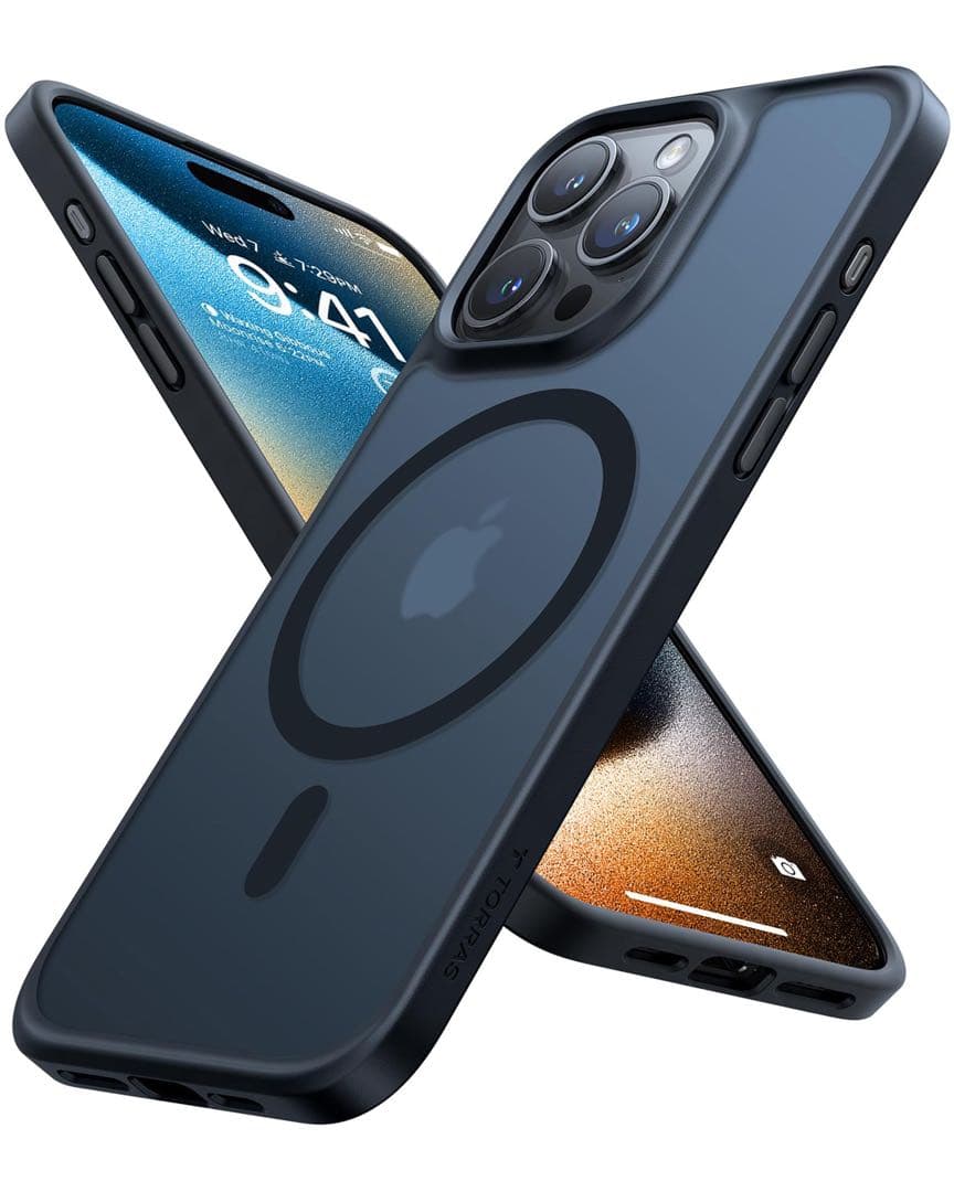 iPhone 15 Pro Max 用 ケースマグネット搭載