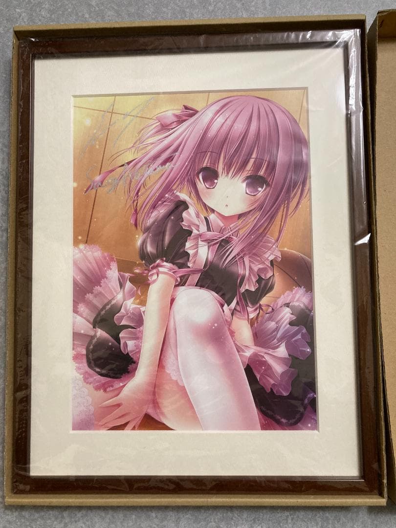 【新品】ロウきゅーぶ 湊智花 複製原画【てぃんくる・蒼山サグ直筆サイン入り】版画