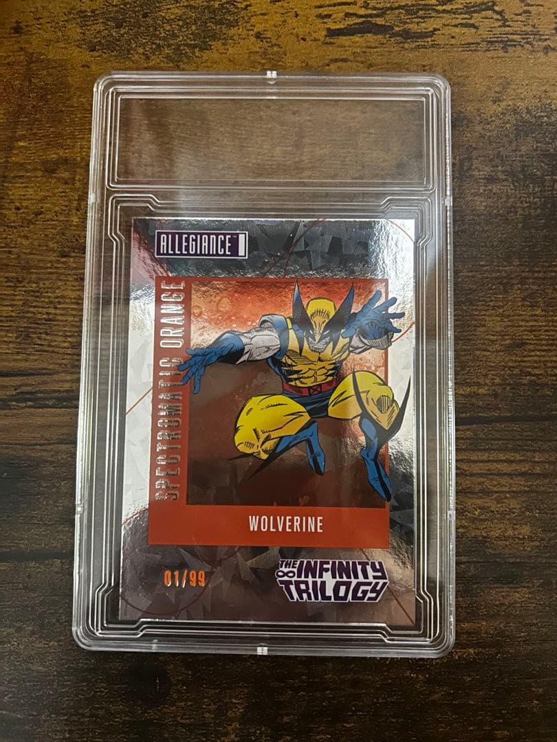 ウルヴァリン スペクトロマティックオレンジ 01/99 marvel