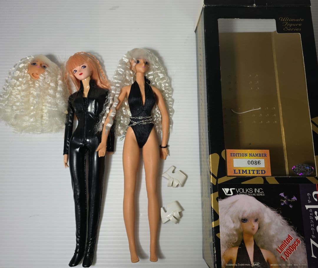 ダークエンジェルフィギュア 交換用ヘッド付き