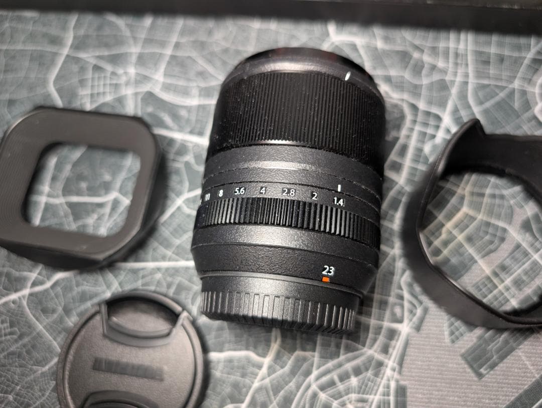 富士フイルム フジノンレンズ XF23mmF1.4 R LM WR 角型フード付