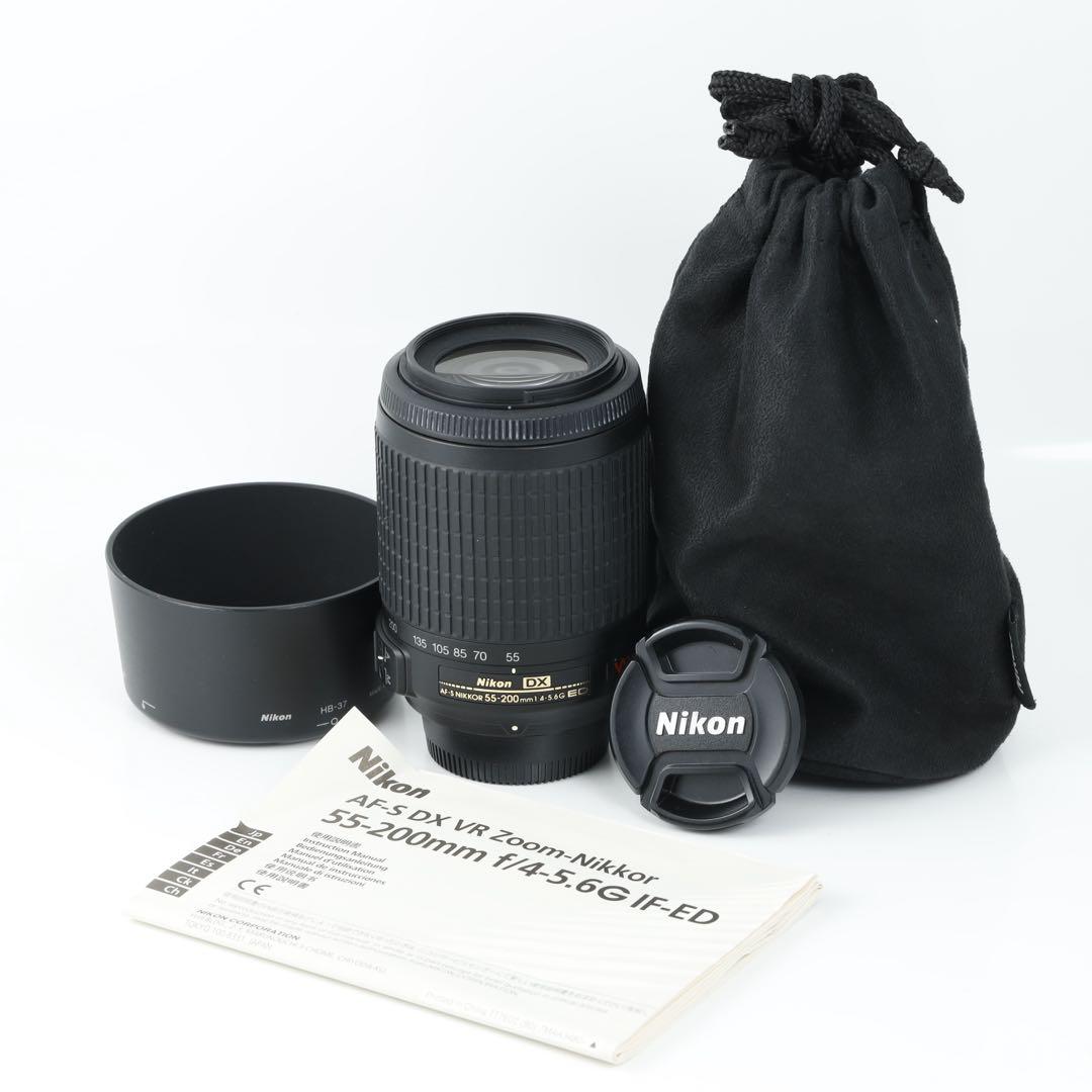 147 ★ ニコン用 NIKON用 望遠レンズ AF-S55-200VR