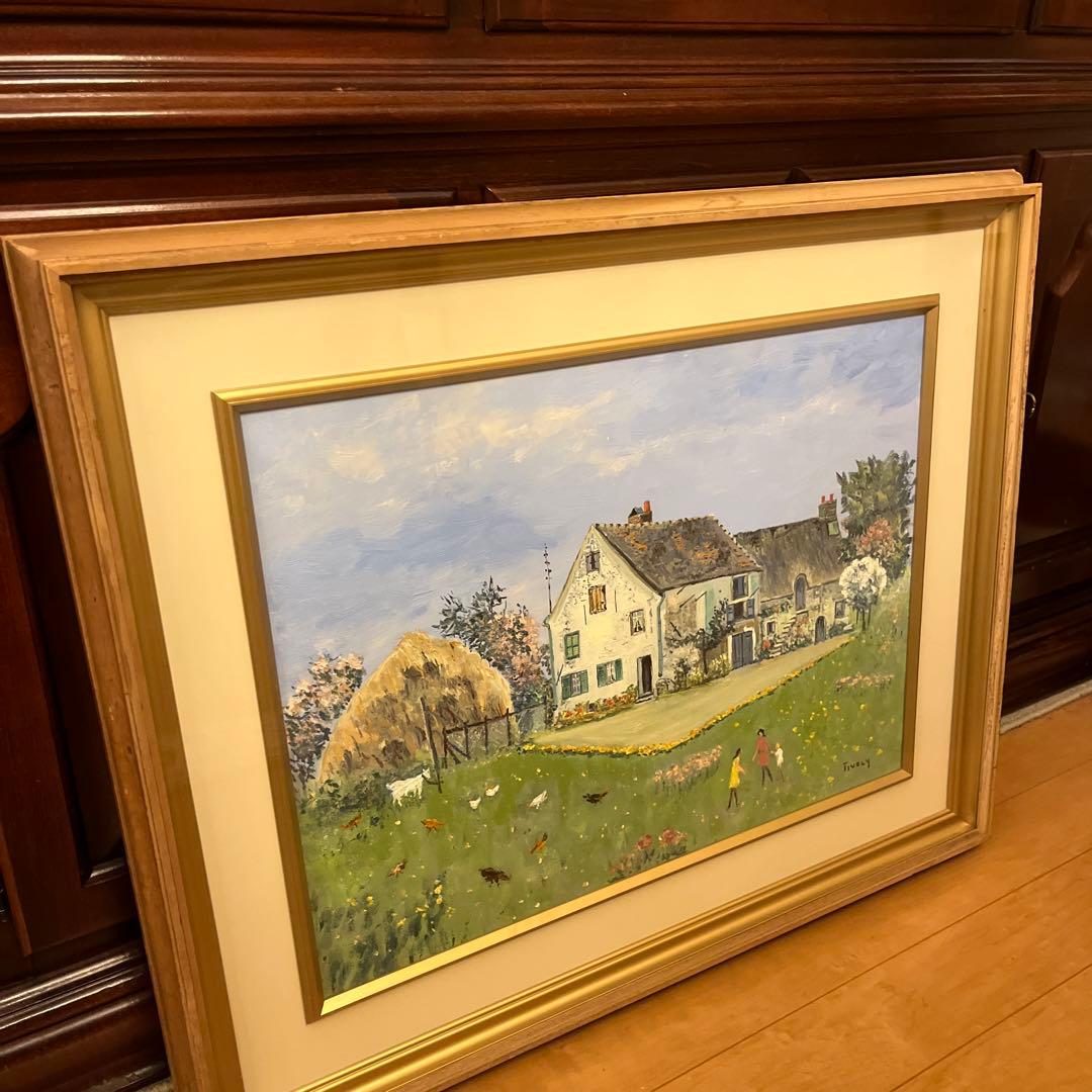 【更に値下げしました】油絵画《TIVOLY》