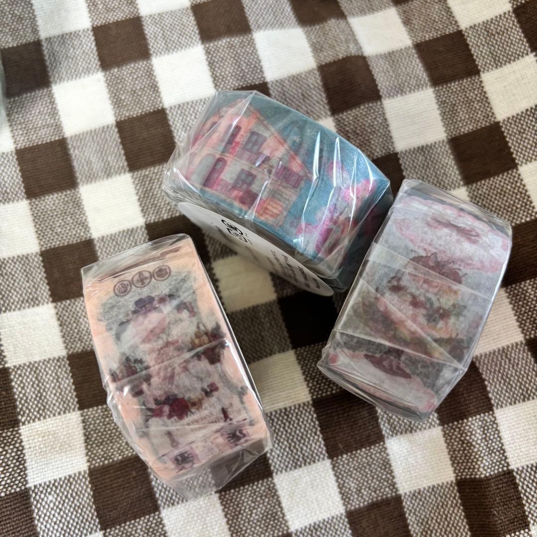 全て新品未開封★ okappalover マスキングテープ　3本セット　②