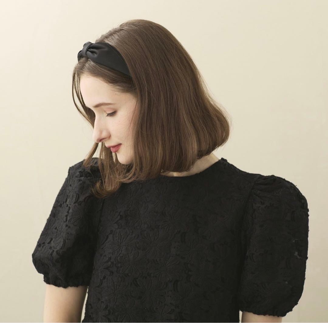 ALEXANDRE DE PARIS アレクサンドルドゥパリ リボンカチューシャ