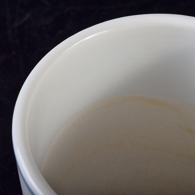 茶道具　西村徳泉造　染付　飛脚絵　火入　共布共箱　V　R8669