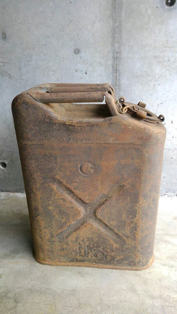 米軍　ビンテージ　燃料　タンク