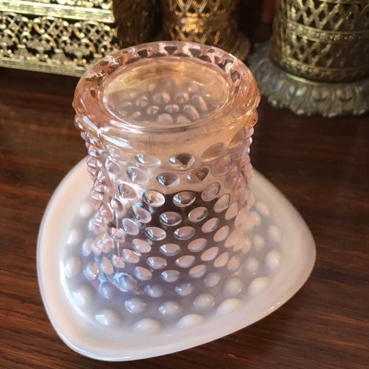 レア美品！30's〜ダンカン＆ミラートップハットAntiquesンティークガラス