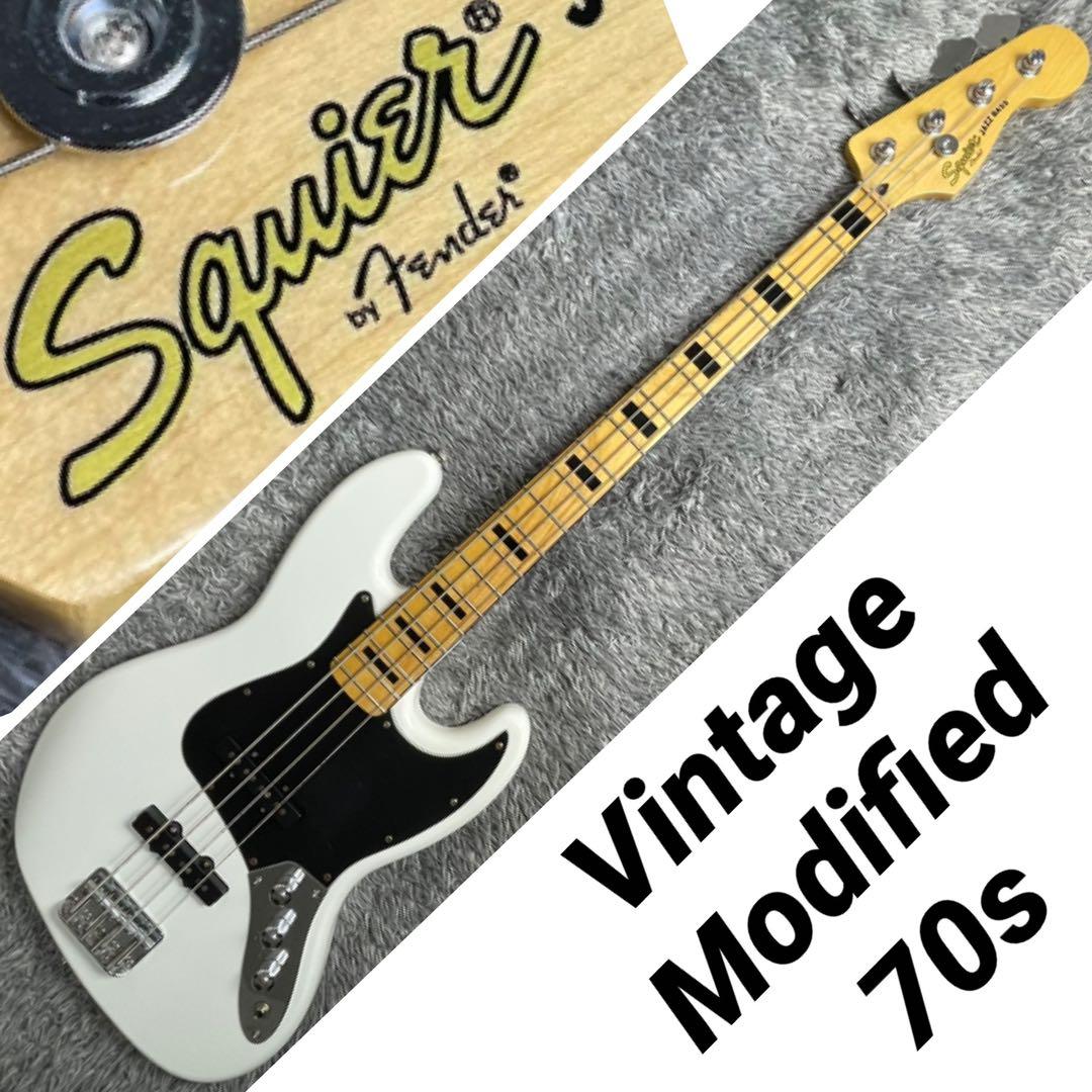 ベース Squier Vintage Modified JAZZ BASS 70s